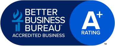 BBB Accredited Business A+ logo